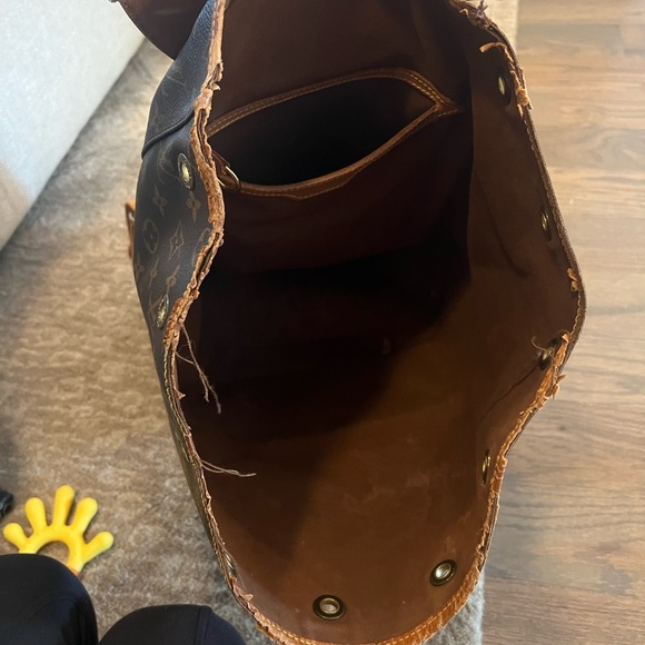 COPY - LOUIS VUITTON Brown Monogram Montsouris MM Backpack - Picture 5 of 8